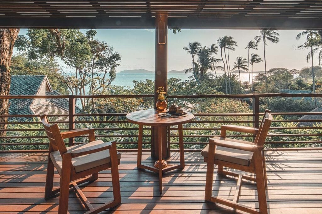 Private Sea View Villa with Terrace in Koh Samui Thailand